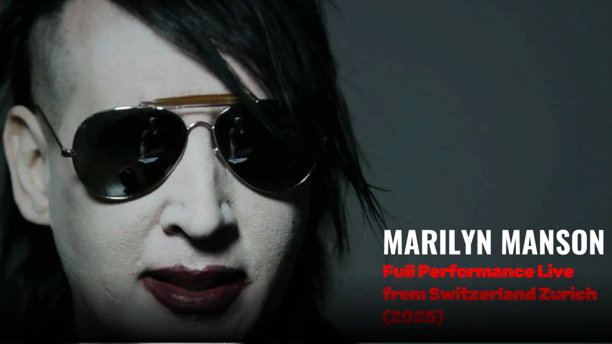 Мэрилин Мэнсон — полное выступление в Цюрихе, Швейцария (2025) | Full Performance смотреть онлайн