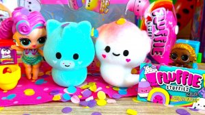 ЛОЛ РУСАЛКИ НАШЛИ НОВЫХ ДРУЗЕЙ ПУШИСТИКИ #Флаффи  распаковка #FLUFFI STUFFIEZ СЮРПРИЗЫ мультики