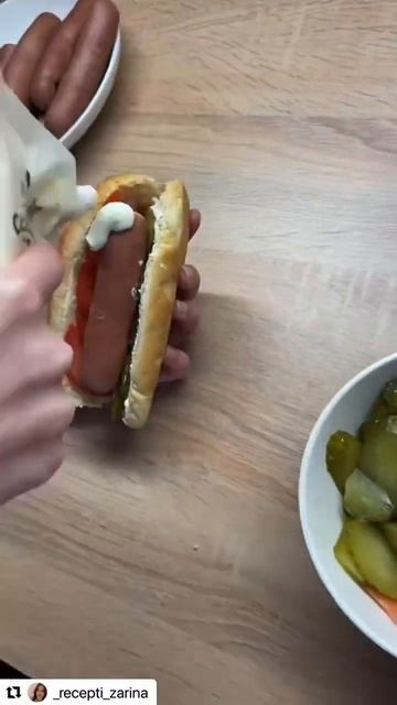 Домашний Хот-дог  И ВКУСНО И БЫСТРО