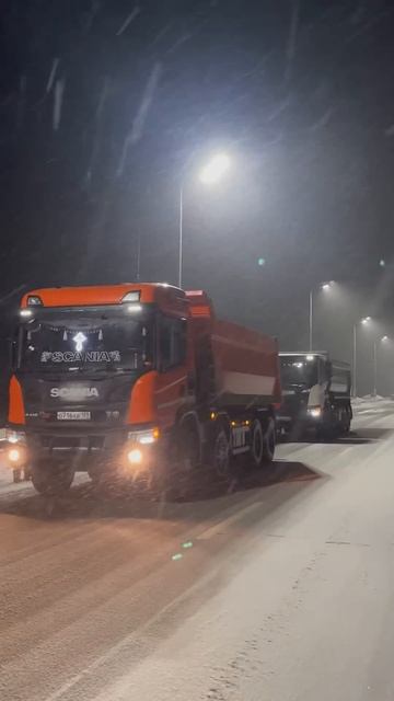 #scania #самосвал #работа