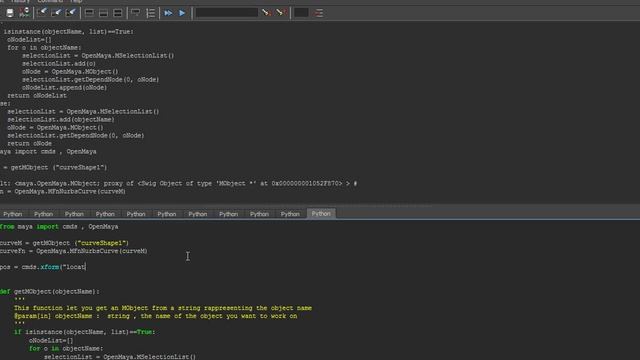 MAYA PYTHON API tip and tricks deal with pointers смотреть онлайн