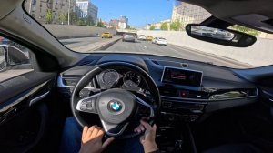 2021 BMW X2 / БМВ Х2 Ф39 1.5 робот 140 л.с. | Тест драйв от первого лица | Обзор