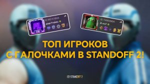 ТОП ИГРОКОВ С ГАЛОЧКАМИ В STANDOFF 2 / СТАНДОФФ 2! ЧАСТЬ 5