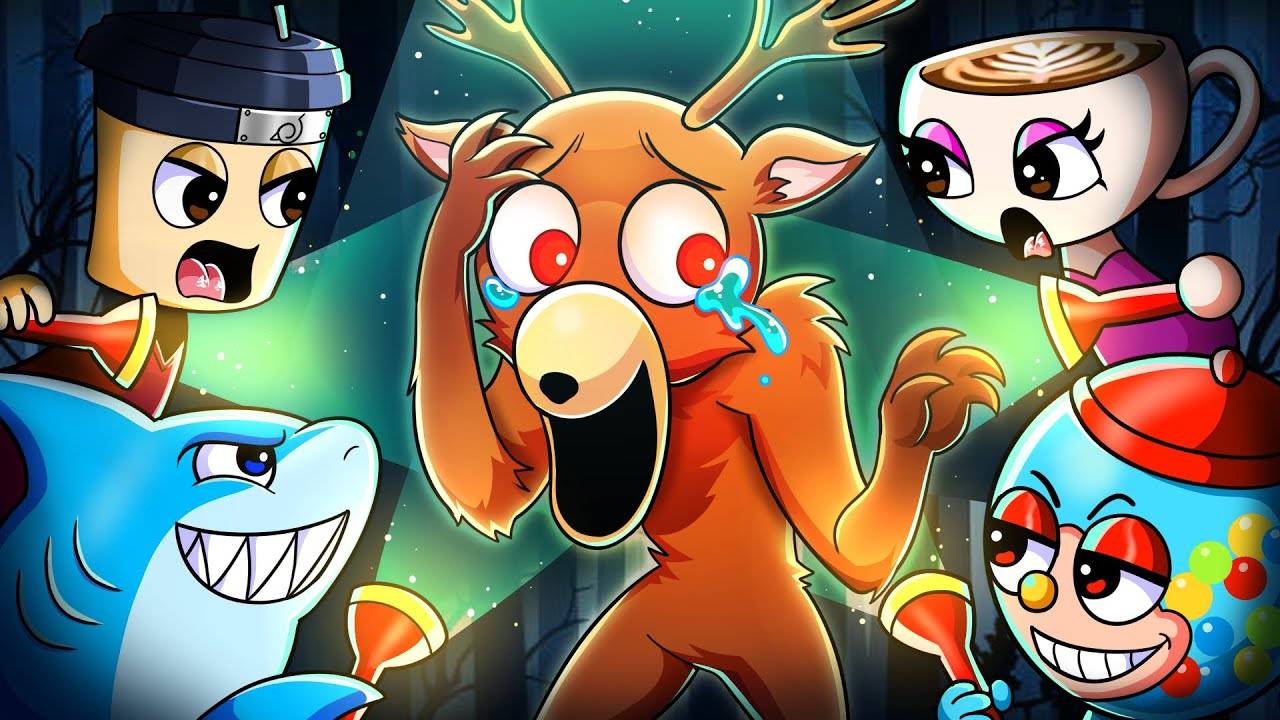 ОЛЕНЬ - НЕ МОНСТР! 99 НОЧЕЙ в ЛЕСУ: ГРУСТНАЯ ИСТОРИЯ! | Brainrot & Roblox Animation смотреть онлайн