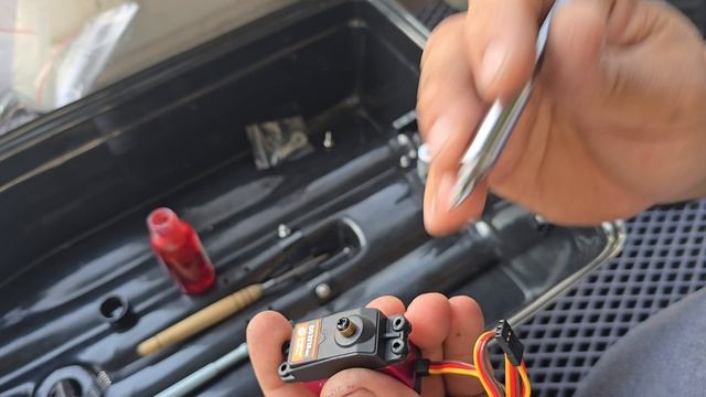 сборка дна часть 4.  Установка электроники