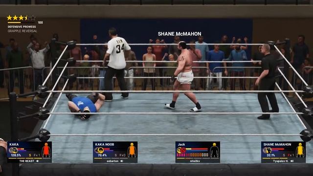 WWE 2K19 4 Fatal Elimination 13/04/2019