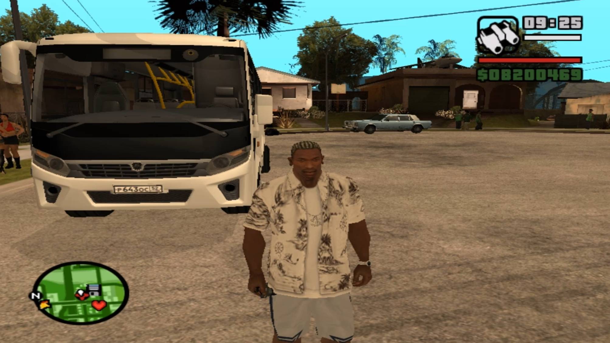 GTA SAN ANDREAS ПАЗ Вектор путешествие! смотреть онлайн