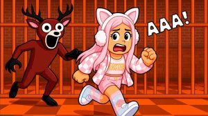 НОВАЯ ТЮРЬМА, НО ЭТО ПОБЕГ ОТ МОНСТРА ИЗ 99 НОЧЕЙ В РОБЛОКС! 99 NIGHT'S PRISON RUN OBBY