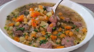 Гороховый Суп с Мясом. Вкусные Рецепты ПП.