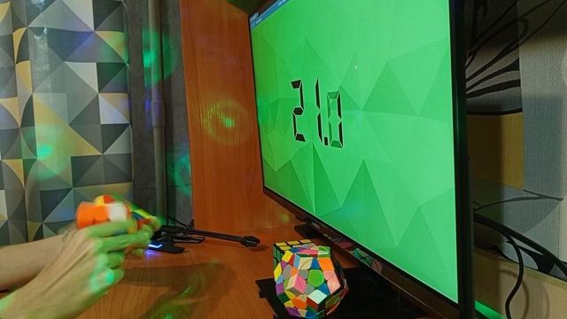 Сборка кубика 3 на 3 часть 7💚