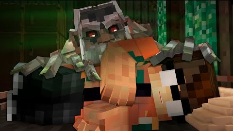 НОЧЬ С ДОМОВЫМ- Страшилки Minecraft смотреть онлайн