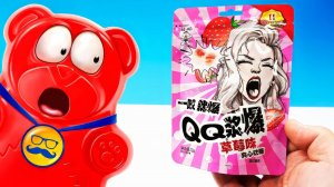 16 САМЫХ НЕОБЫЧНЫХ КОНФЕТ ИЗ ЯПОНИИ ДЛЯ ЖЕЛЕЙНОГО МЕДВЕДЯ ВАЛЕРЫ