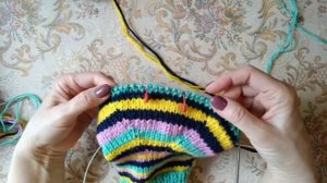 Носки спицами,как вязать пятку стронг МК.