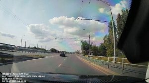 Видеорегистратор-зеркало с базой камер iBOX Rover 2 - дневная съёмка