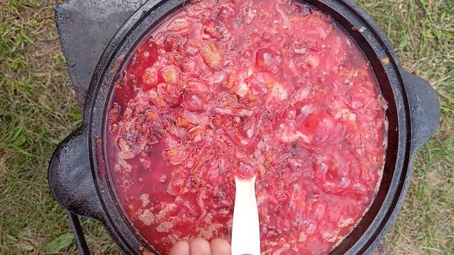Готовлю борщ на казане # смотреть онлайн