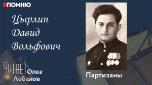 Цырлин Давид Вольфович. Проект "Я помню" Артема Драбкина. Партизаны.