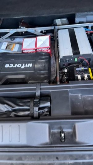 Скрытая установка электрического доп.оборудования в багажнике Land Cruiser 300