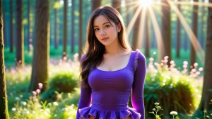 0101 Утренний лес.🌳 Morning forest.🌳