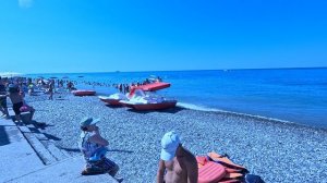 Сочи. Лазаревское. Санаторий ″Бирюза″. Пляж "Морская звезда". 2025