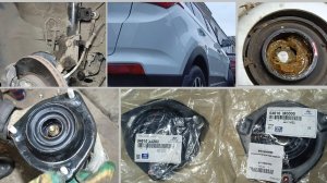 Hyundai Creta. Замена опорного подшипника