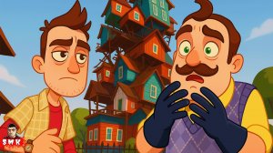 ШОУ ПРИВЕТ СОСЕД!ТРУЩОБЫ ВАСИЛИЧА!ИГРА HELLO NEIGHBOR МОД HELLO STRANGE NEIGHBOR RELEASE ПРОХОЖДЕНИЕ