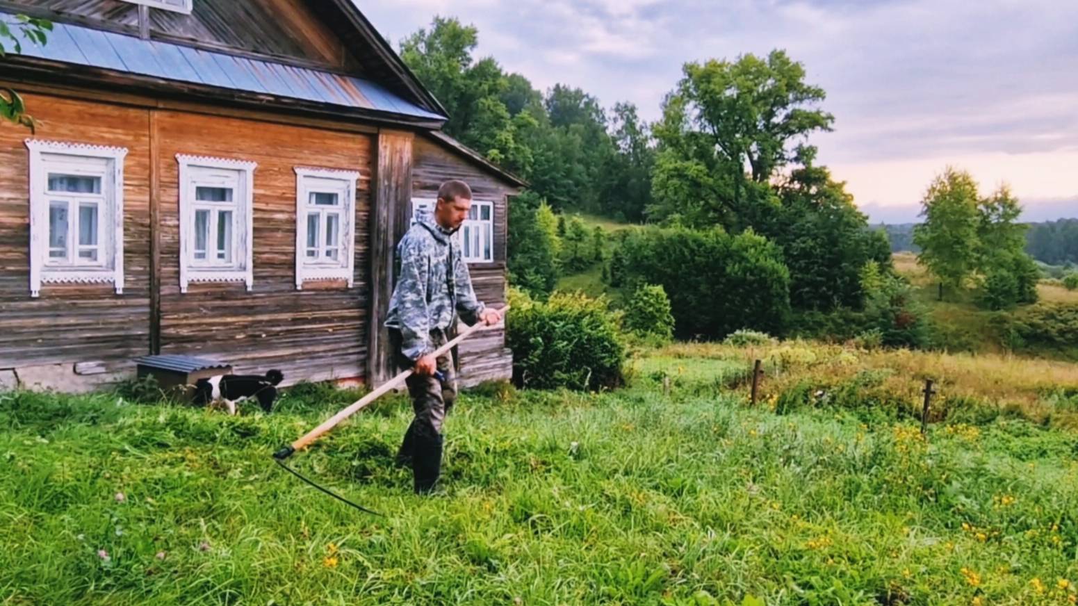 Живу в Тайге. Волки, Рыси, Медведи, Окуни. Пришлось отдать Рыбу. смотреть онлайн