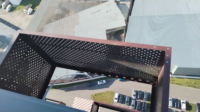 Вид с 26 этажа. Москва. ЖК Полярная 25. смотреть онлайн