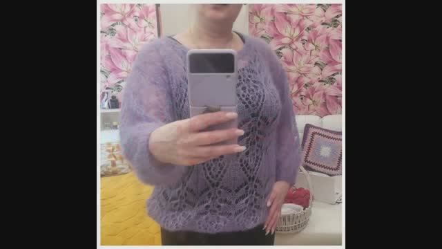 ПОТРЯСАЮЩИЙ ДЖЕМПЕР ИЗ МОХЕРА!!!! смотреть онлайн