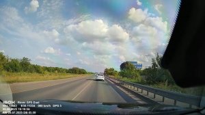 Видеорегистратор-зеркало с базой камер iBOX Rover 2 - дневная съёмка