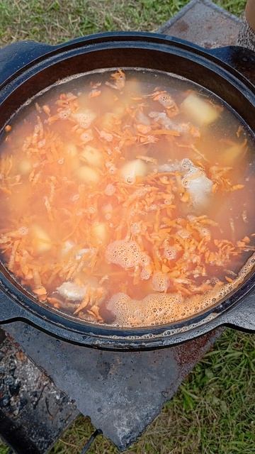 Готовлю борщ на казане #3 смотреть онлайн