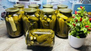 Самый Удачный Рецепт Маринованных Огурцов по Бородулински!! Сколько банок не сделай, всегда мало!