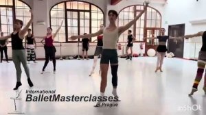 International Balletmasterclasses in Prague. Балетный класс с Д. Климентовой. 2025 г.