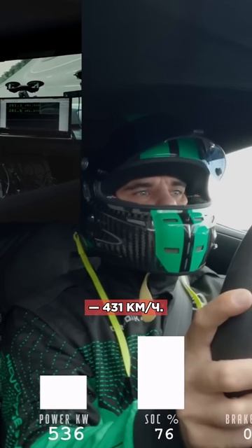 Самая быстрая ЭЛЕКТРИЧКА в мире за ОДИН день поставила 24 мировых РЕКОРДА #рекорд #электрокар #тренд смотреть онлайн