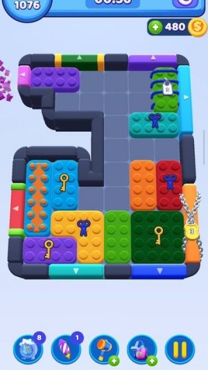 color block jam 1076 уровень (комментарии приветствуются)))