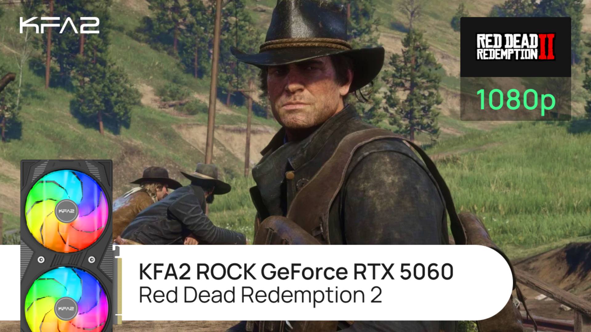 Тест видеокарты KFA2 ROCK GeForce RTX 5060 | RDR 2 | 1080p (Full HD) разрешение смотреть онлайн