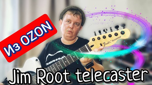 FENDER TELECASTER JIM ROOT MADE IN CHINA / КОПИЯ С ОЗОНА