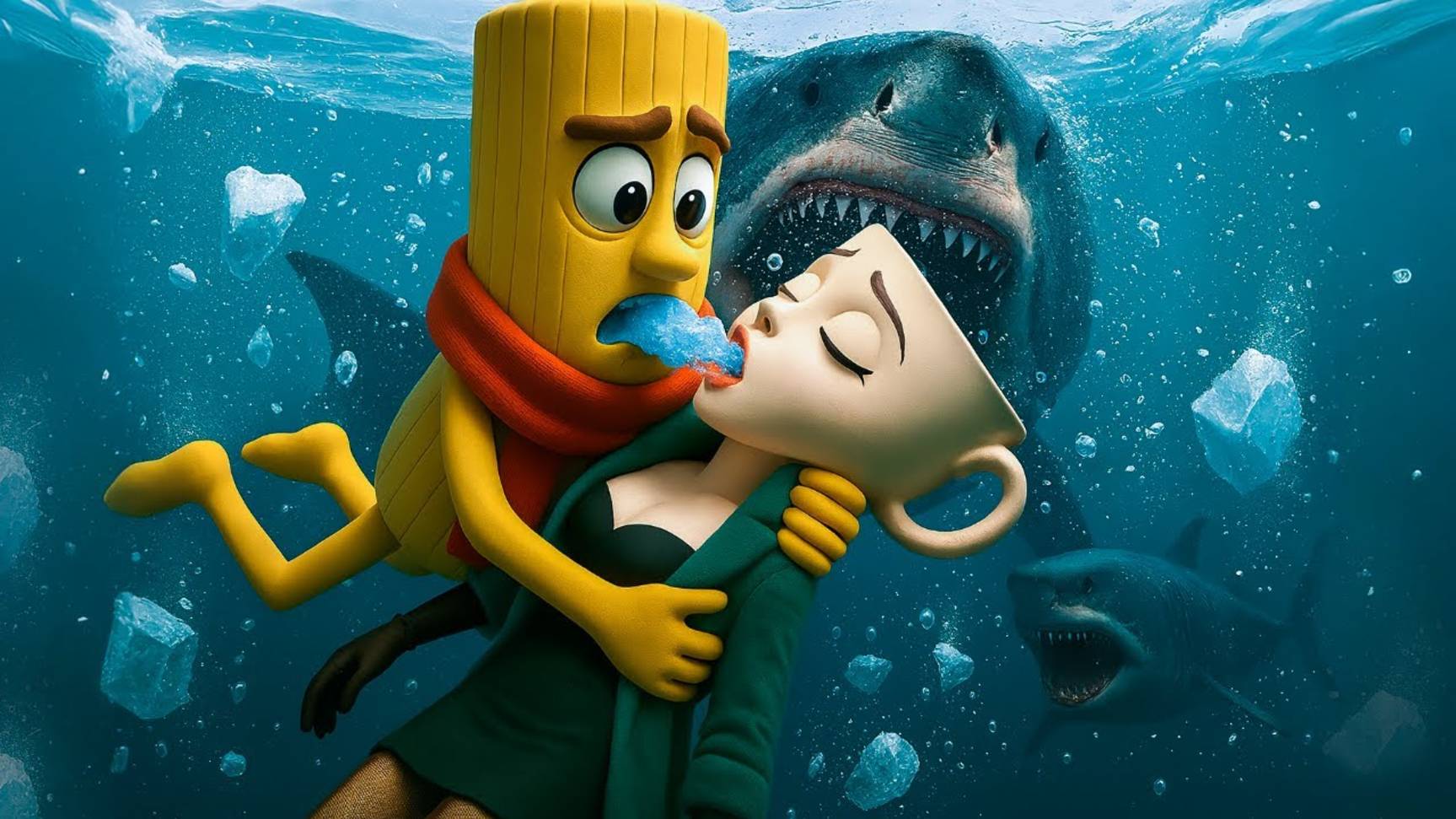 СПАСЕНИЕ БАЛЕРИНЫ КАПУЧЧИНЫ ОТ ДЬЯВОЛА — ДЬЯВОЛА МОРСКИХ ГЛУБИН! смотреть онлайн