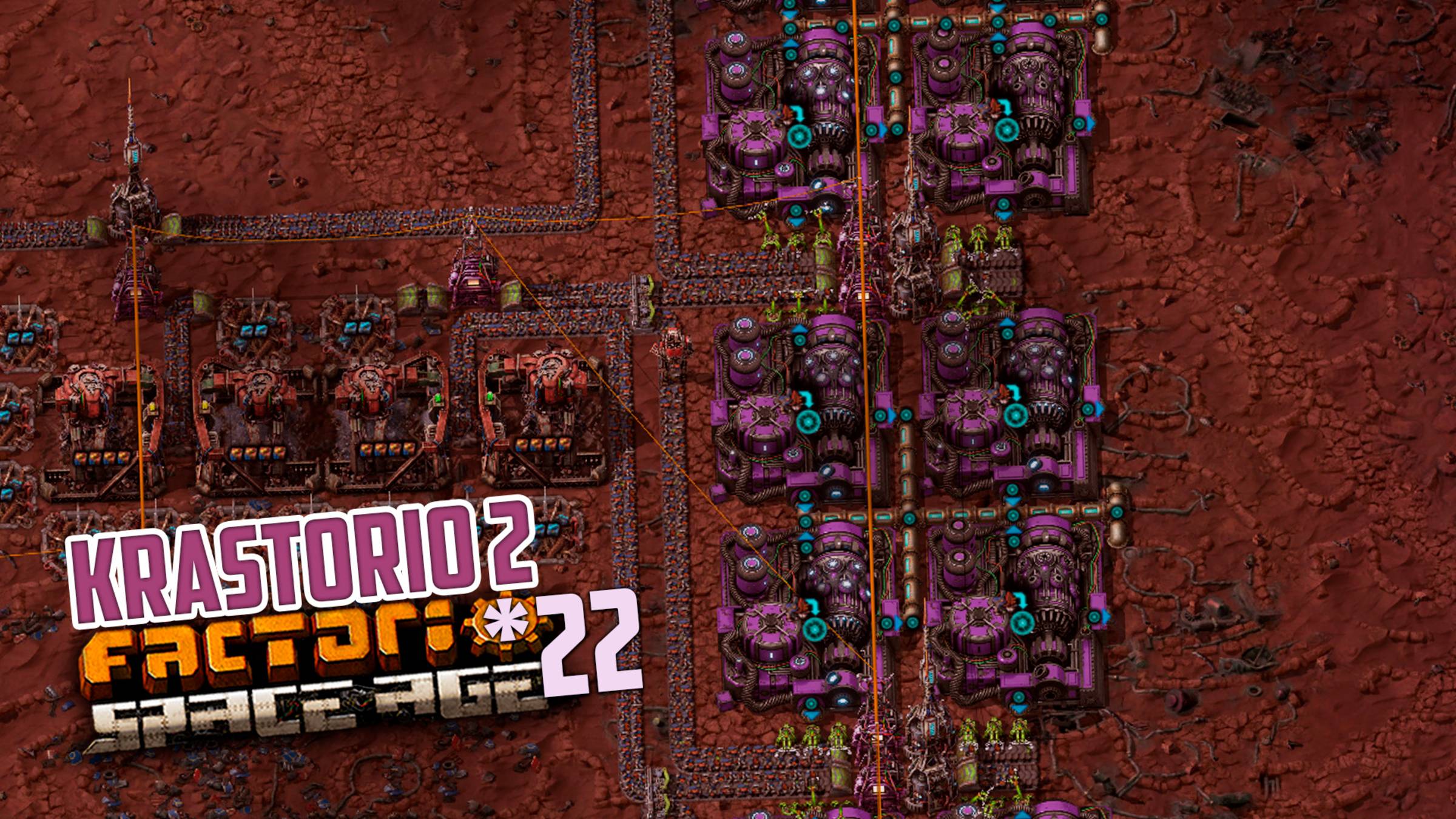 Krastorio2 | 22 | Factorio Space Age смотреть онлайн