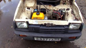 Бюджетная переделка оки в полноценный вездеход с мотором от мотоблока!