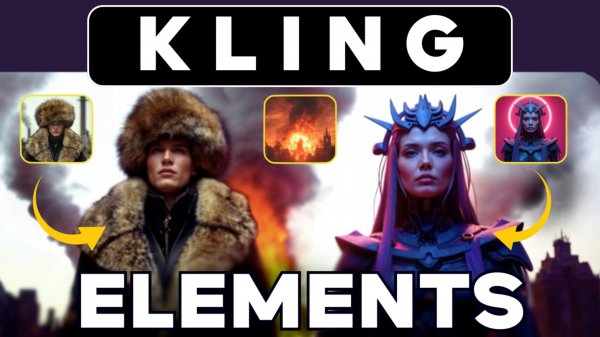 KLING AI Elements: комбинируй объекты в ИИ-видео!