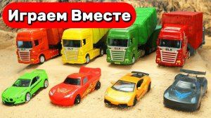 МУЛЬТИКИ ПРО МАШИНКИ ДЛЯ ДЕТЕЙ 🚗🚗 ПРИКЛЮЧЕНИЕ ГОНОЧНЫХ МАШИНОК И ГРУЗОВИКОВ ДЛЯ ДЕТЕЙ