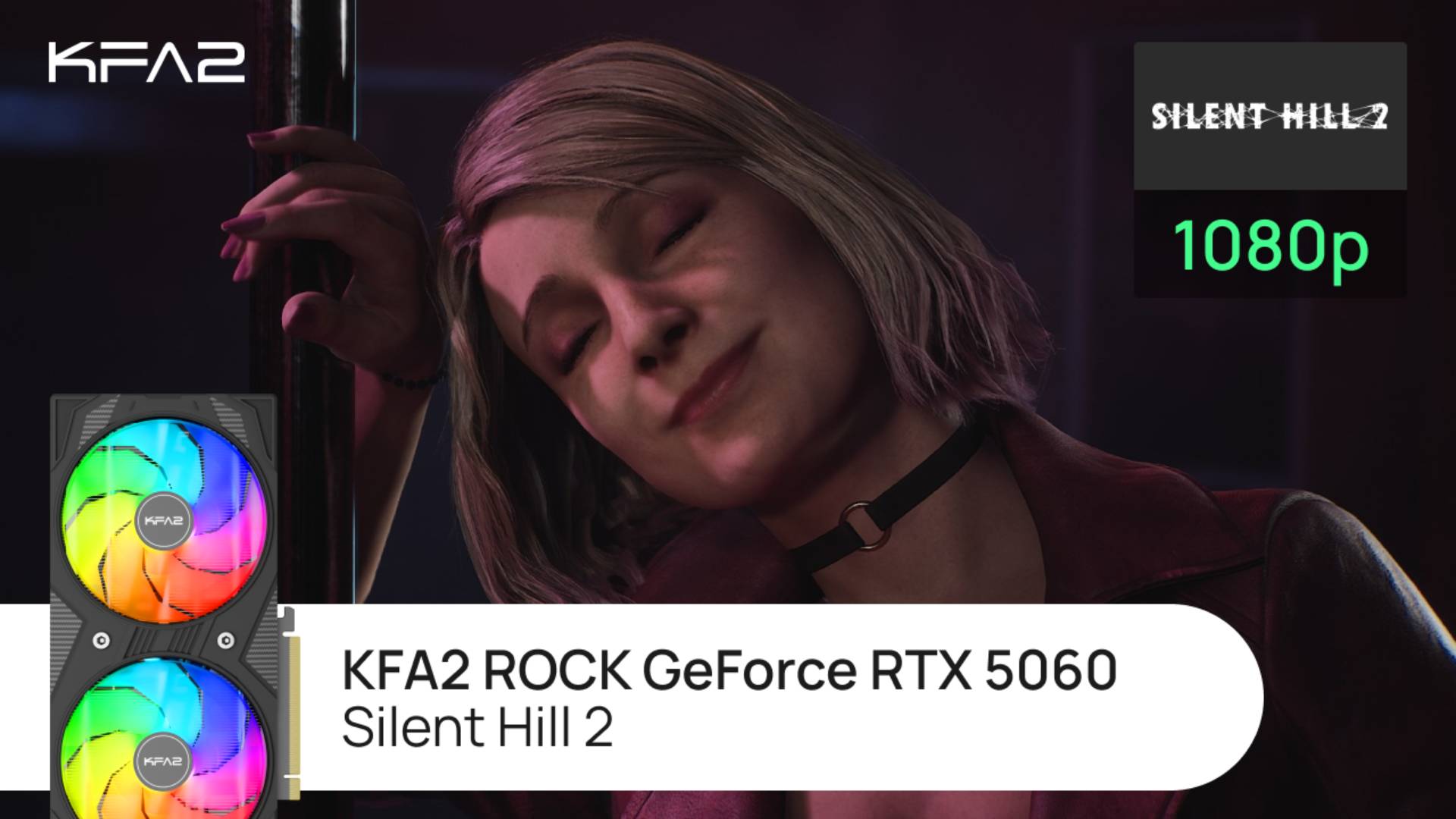 Тест видеокарты KFA2 ROCK GeForce RTX 5060 | Silent Hill 2 | 1080p (Full HD) разрешение смотреть онлайн