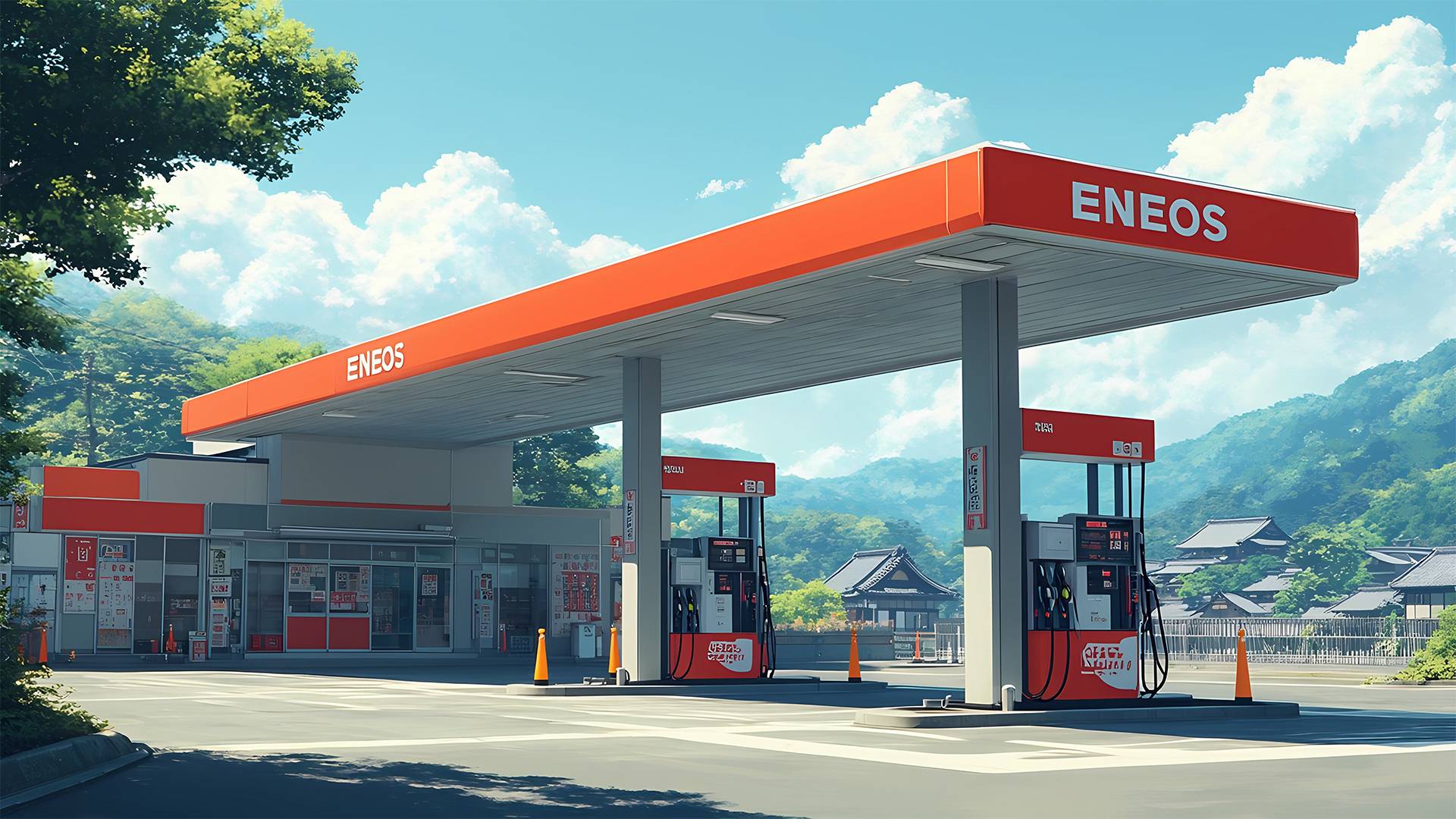 Попал на заправку ENEOS в Японии. Показываю, как это работает. Сидзуока смотреть онлайн