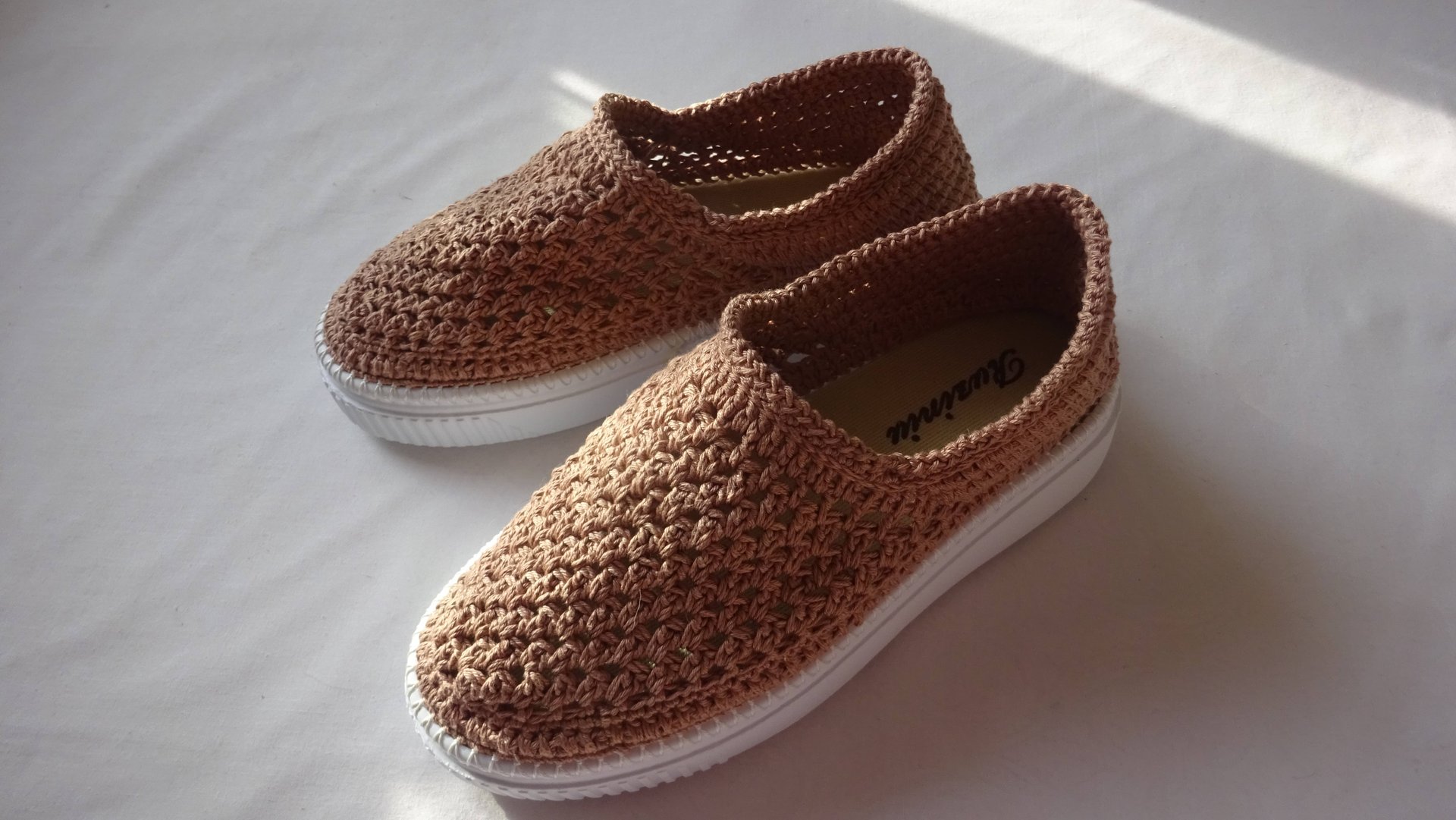 Мокасины крючком, МК