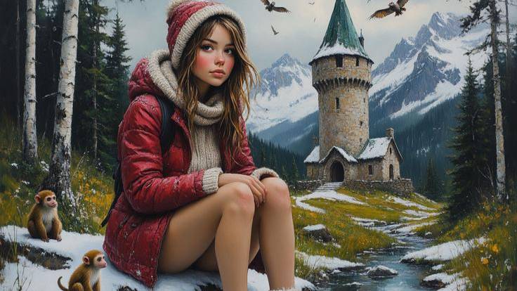 Альбом Мавис и летучие обезьяны 2 (158)