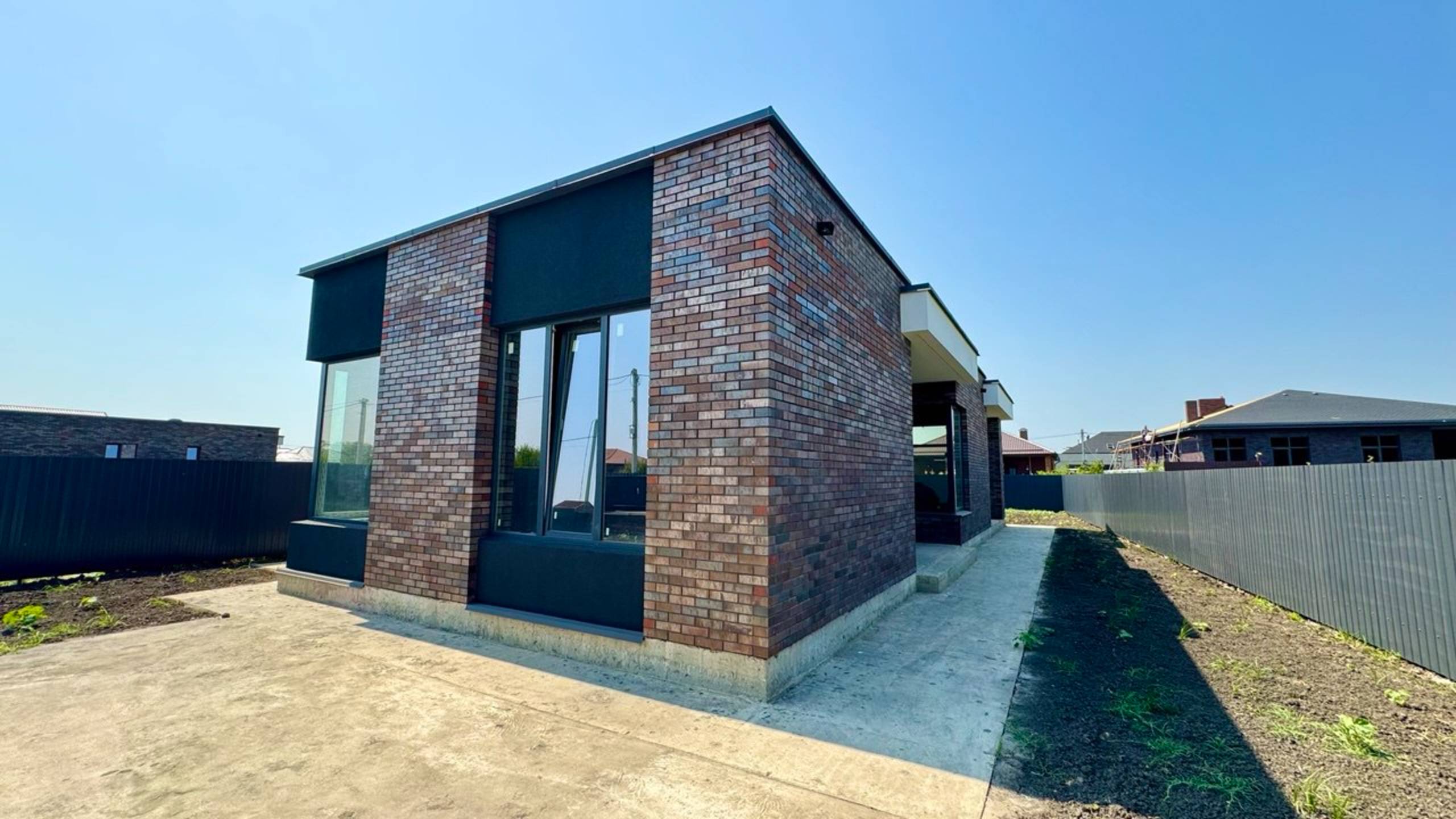 Дом в стиле Хай-тек на 6 сотках под Краснодаром!! смотреть онлайн