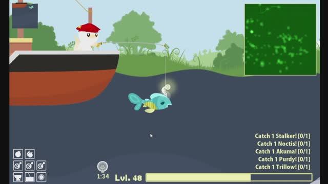 Загадочный Cave Shark в Cat goes fishing.