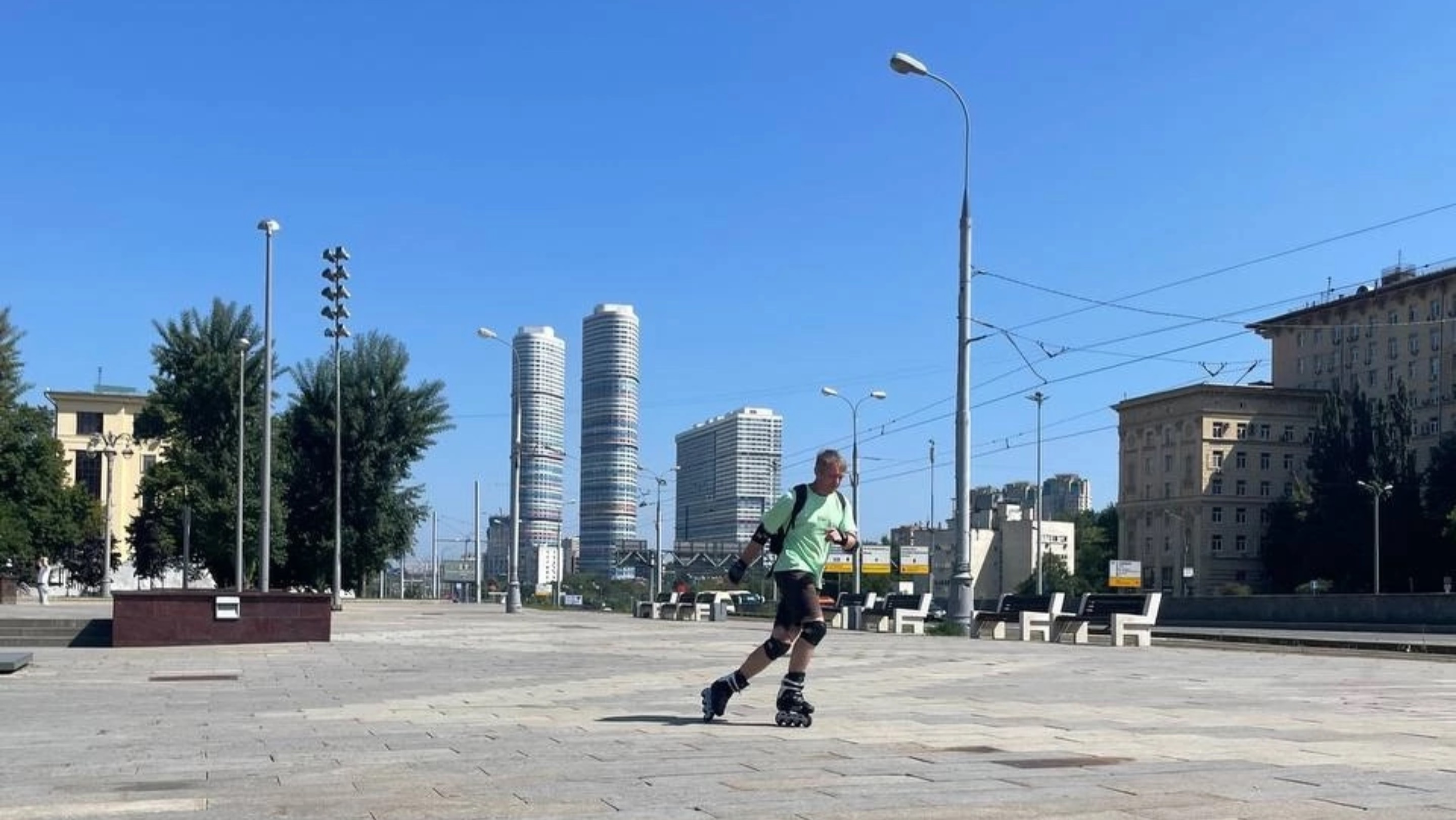 Катаем! О движении роллеров в Москве смотреть онлайн