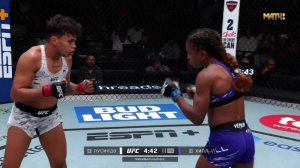 Ясмин Лусиндо против Анджелы Хилл (видео). UFC