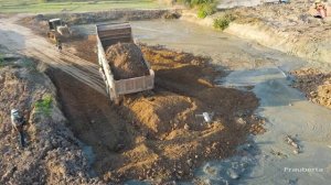 Строительство, новый участок, засыпка, обзор